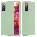 Samsung Galaxy S20 FE 5G Liquid Silicone Suojakuori - Vihreä