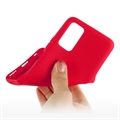 Samsung Galaxy S20 FE 5G Liquid Silicone Suojakuori - Punainen