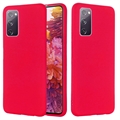 Samsung Galaxy S20 FE 5G Liquid Silicone Suojakuori - Punainen