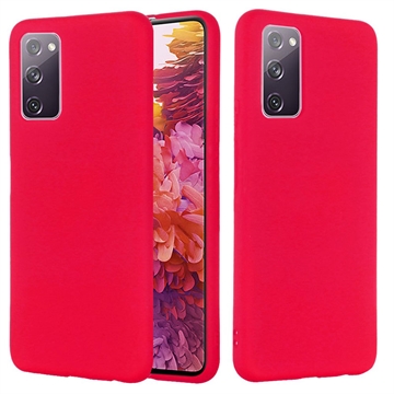 Samsung Galaxy S20 FE 5G Liquid Silicone Suojakuori - Punainen