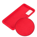 Samsung Galaxy S20 FE 5G Liquid Silicone Suojakuori - Punainen
