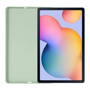 Samsung Galaxy Tab S6 Lite 2020/2022/2024 Liquid Silicone Suojakuori - Vihreä