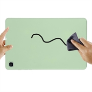 Samsung Galaxy Tab S6 Lite 2020/2022/2024 Liquid Silicone Suojakuori - Vihreä
