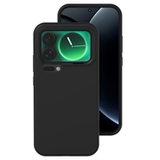 Xiaomi 17 Nestemäinen silikonikotelo - musta