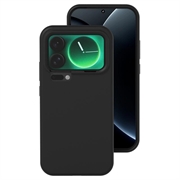 Xiaomi 17 Pro Nestemäinen silikonikotelo - musta