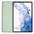 Samsung Galaxy Tab S8/S7 Liquid Silicone Suojakuori - Vihreä