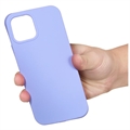 iPhone 14 Pro Nestemäinen Silikoni Suojakuori - Vaalea Violetti
