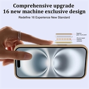iPhone 16 Nestemäinen Silikoni Suojakuori - MagSafe-yhteensopiva - Aavikon kultaa
