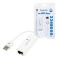 LogiLink UA0144B USB 2.0 - Fast Ethernet -sovitin - 100 Mbps - Valkoinen