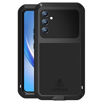 Love Mei Powerful Samsung Galaxy A34 5G Hybridikotelo - Musta