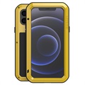 Love Mei Powerful iPhone 12 Mini Hybridikotelo - Keltainen