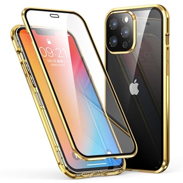 Luphie iPhone 13 Pro Max Magneettikotelo - Kulta