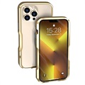 Luphie Safe Lock iPhone 13 Pro Max Metallipuskuri - Kulta