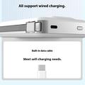 M02B 10000mAh Qi2 Magneettinen Langaton Varavirtalähde Jalustalla - 35W - valkoinen