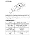 M10 Ultra Thin Metal MagSafe langaton laturi 15W/5000mAh - iPhone 12/13/14/15 - Musta