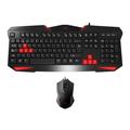 MARS MCP1 Gaming Bundle - Näppäimistö ja hiiri - Musta