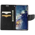Mercury Goospery Fancy Diary Samsung Galaxy S23 5G Lompakkokotelo - Musta