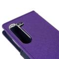 Mercury Goospery Fancy Diary Samsung Galaxy S23 5G Lompakkokotelo - Violetti