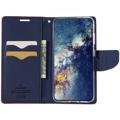 Mercury Goospery Fancy Diary Samsung Galaxy S23+ 5G Lompakkokotelo - Punainen
