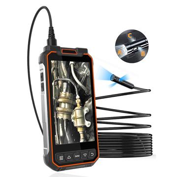 MS20 5m Hard Wire LED-valo tarkastus kamera Borescope kolminkertainen linssi Endoskooppi