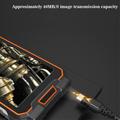 MS20 5m Hard Wire LED-valo tarkastus kamera Borescope kolminkertainen linssi Endoskooppi