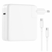 MacBook Pro 13/14/15" USB-C-laturi - 87W - valkoinen
