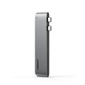 MacBook Pro/Air Ugreen CM251 6-in-1 USB-C -keskitin - harmaa
