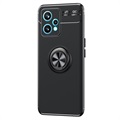 OnePlus Nord CE 2 Lite 5G Magneettisormuskahva / Jalusta - Musta