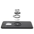 Samsung Galaxy S9 Magnetic Ring Grip -suojakuori - Musta