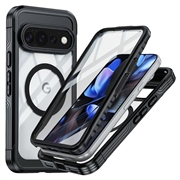 Google Pixel 11 Pro XL magneettikotelo, jossa on karkaistu lasisuojus - MagSafe-yhteensopiva - musta