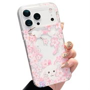 iPhone 17 Pro magneettinen kotelo upotettu strassit - Kani