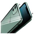 iPhone 11 Magneettikotelo Yksityisyyttä Karkaistua Lasia