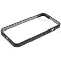 iPhone 13 Mini Magneettinen Kotelo Karkaistulla Lasisella Takapaneelilla - Musta