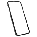 iPhone 13 Mini Magneettinen Kotelo Karkaistulla Lasisella Takapaneelilla