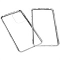 Samsung Galaxy A53 5G Magneettikotelo Panssarilasi - 9H sella - Hopea