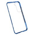 Samsung Galaxy S22+ 5G Magneettikotelo Panssarilasi - 9H sella - Sininen
