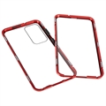 Samsung Galaxy S23+ 5G Magneettikotelo Panssarilasi - 9H sella - Punainen