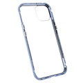 iPhone 13 Magneettikotelo Panssarilasisella - Sininen