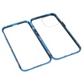 iPhone 13 Pro Magneettikotelo Panssarilasi - 9H sella - Sininen