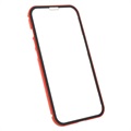 iPhone 13 Pro Magneettikotelo Panssarilasi - 9H sella - Punainen