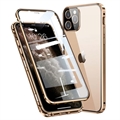 iPhone 11 Pro Magneettikotelo Panssarilasi - 9H sella - Kulta