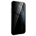 iPhone 11 Pro Magneettikotelo Panssarilasi - 9H sella - Yksityisyyssuoja - Musta