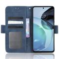 Motorola Moto G72 Korttilompakkokotelo - Sininen