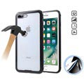 iPhone 7 Plus / 8 Plus Magneettinen Kotelo Karkaistulla Lasisella Takapaneelilla