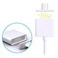 Magneettinen MicroUSB Latauskaapeli - 1m