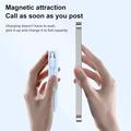 Magneettinen langaton verkkovirtalähde USB-C- ja Lightning-kaapeleilla - 10000mAh/15W - musta