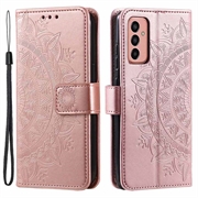 Samsung Galaxy A14/A14 5G Mandala Series Lompakkokotelo