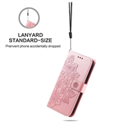 iPhone 17 Pro Max Mandala Series Lompakkokotelo - Pinkki