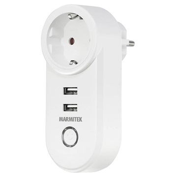 Marmitek Power Si Smart WiFi Virtapistoke 2x USB - 15A