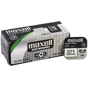 Maxell 371/370 SR920SW hopeaoksidiparisto kelloihin, 1.55V